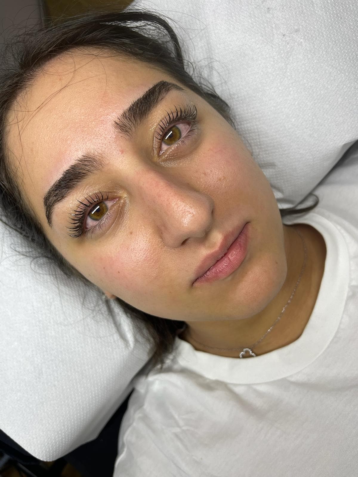 Wimpernlifting Ergebnis Frankfurt – wacher strahlender Blick nach Lash Lift